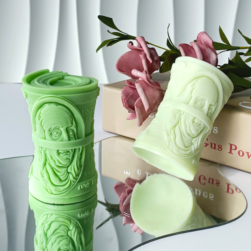 Candle Supplies In Bulk - 3D Money Dollar Silicone Mold DIY