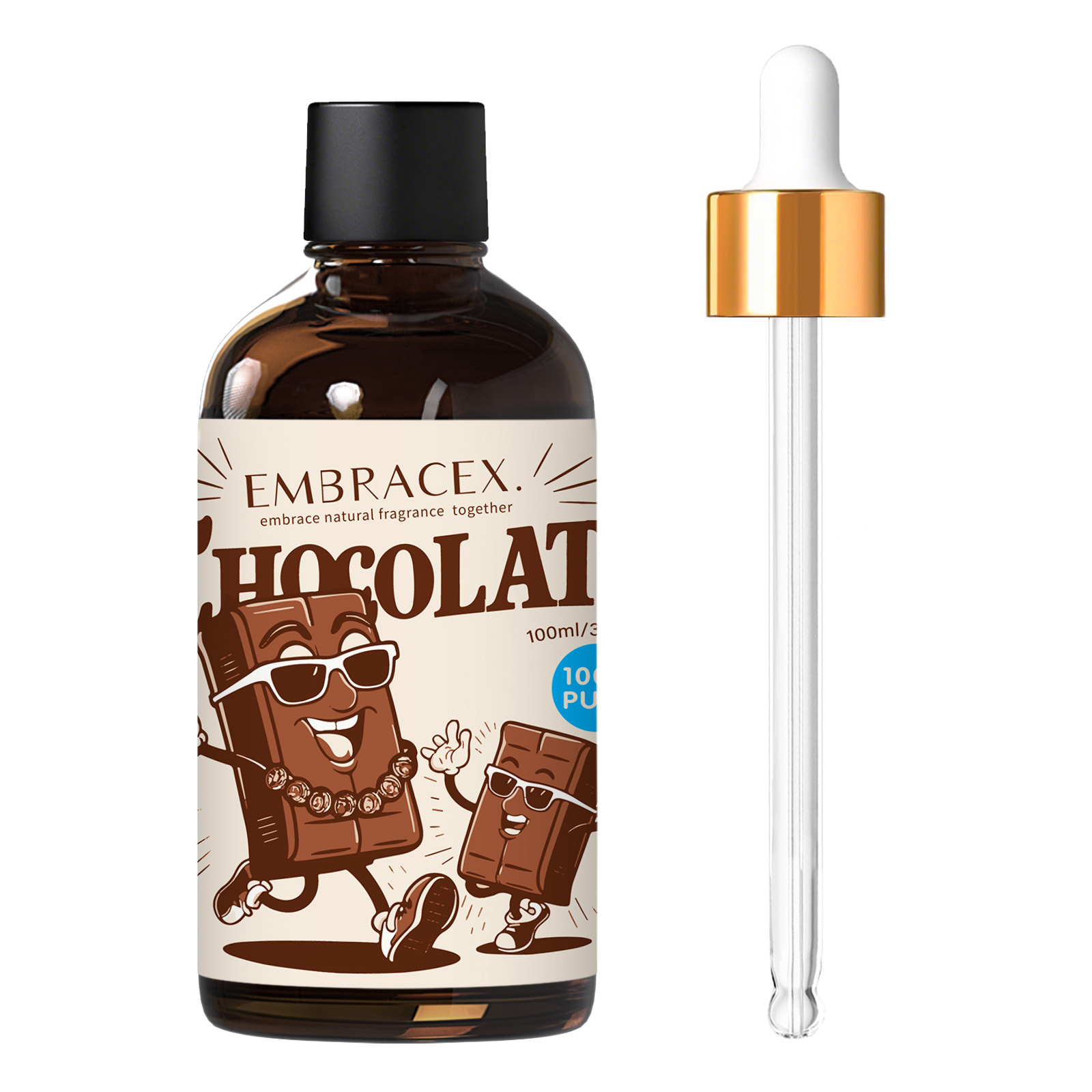 Candle Supplies Fragrance Oil - 100ml Chocolate Essential Oil For Diffusers