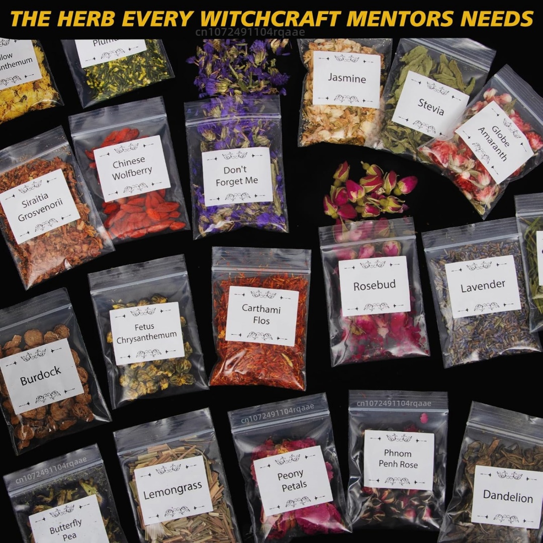 Candle Supplies In Bulk - Quality Witch Beginner Natural Dried Flowers