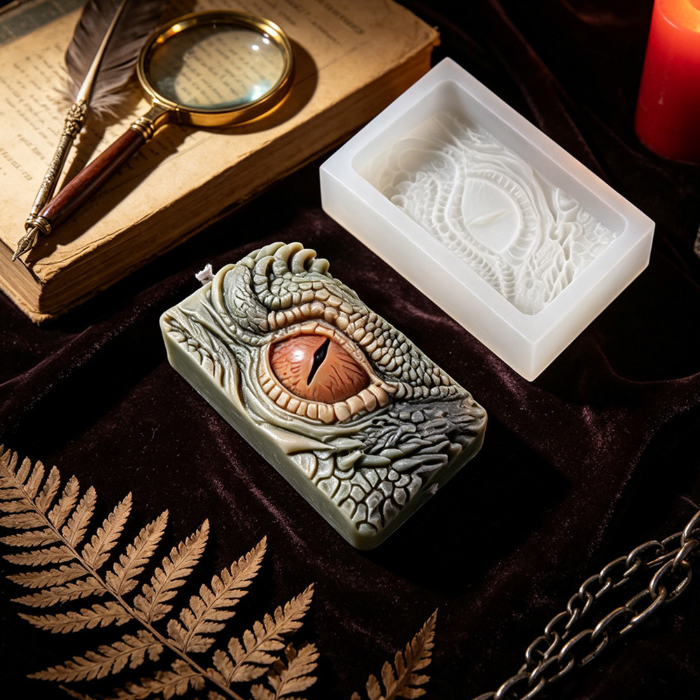 [Dragon Eye Silicone Mold]-Emb - Candle Wax Scale review and price