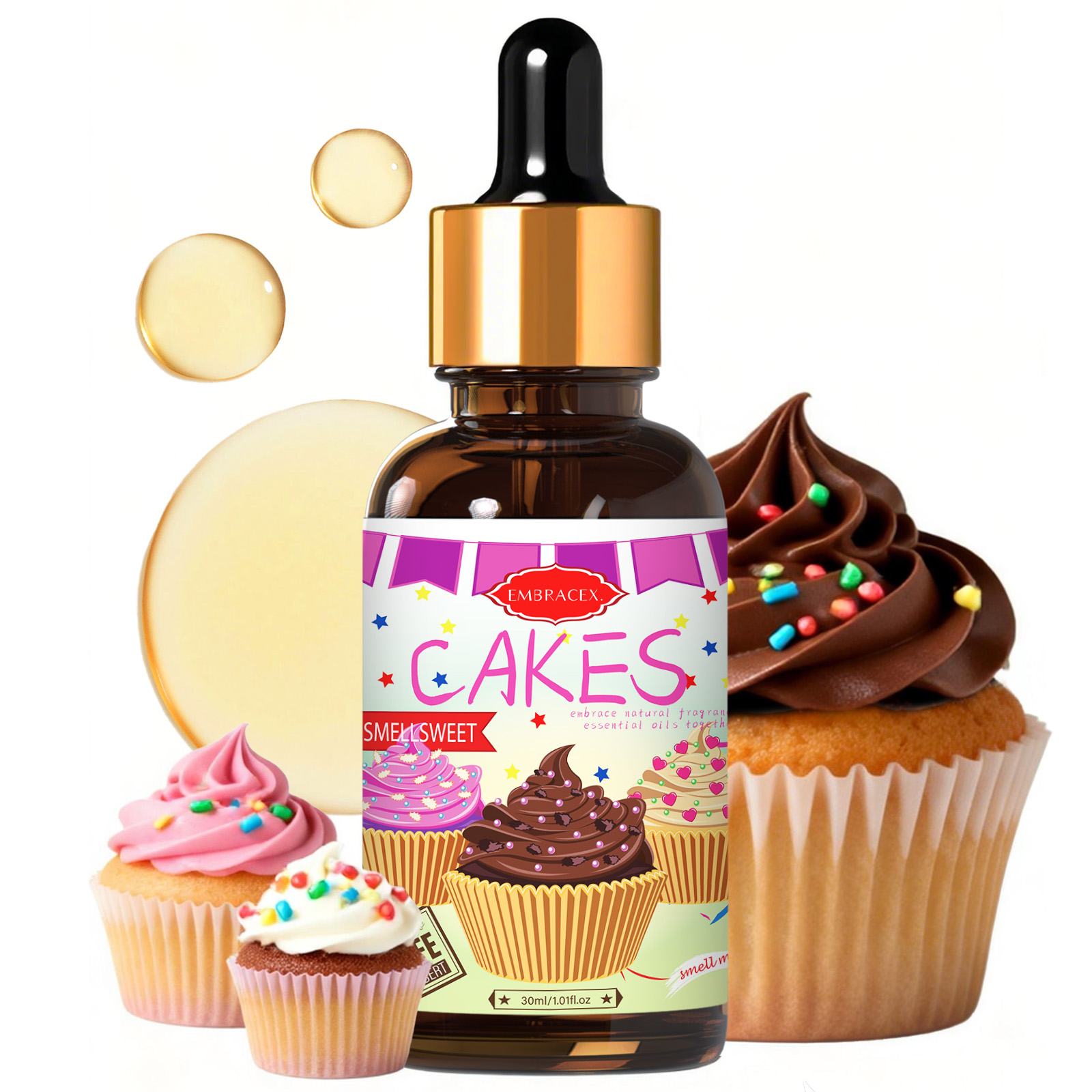30ml Cakes Essential Oil Car S - Candle Supplies Fragrance Oil review and price