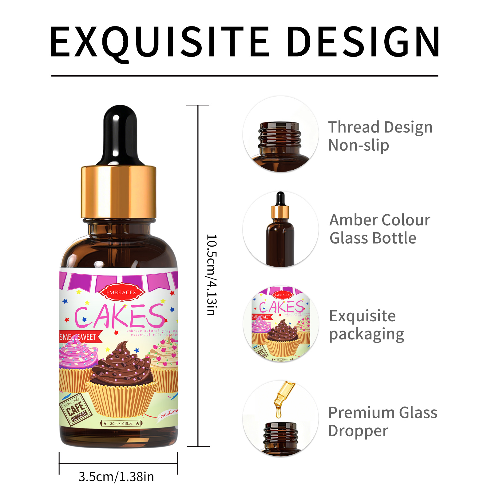 30ml Cakes Essential Oil Car S - Candle Supplies Fragrance Oil review and price