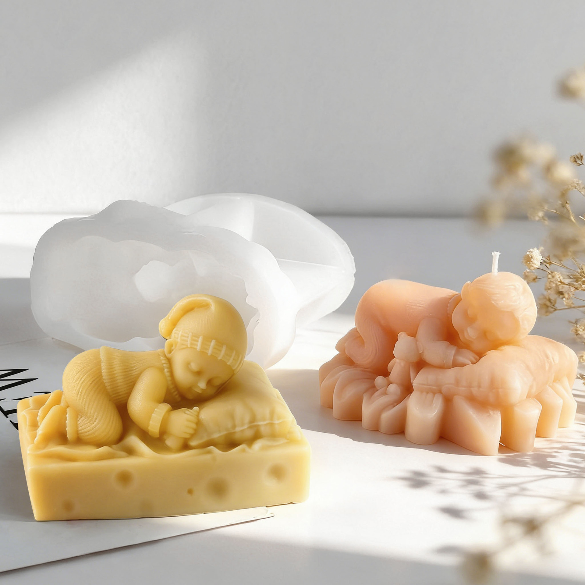 DIY Sleeping Baby Silicone Can - Candle Supplies In Bulk review and price