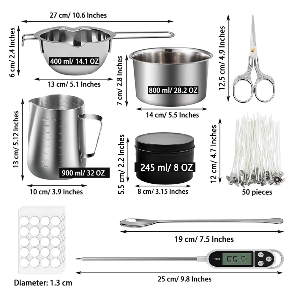 Glintmos DIY Candle Making Kit - Candle Making Supplies Kit review and price