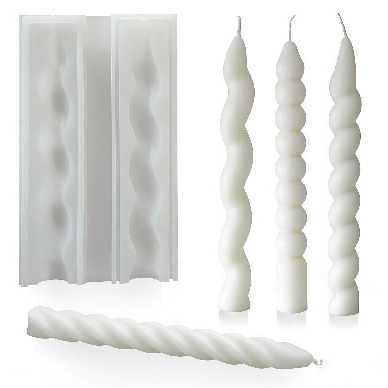 Long Spiral Silicone Candle Mo - Candle Supplies In Bulk review and price