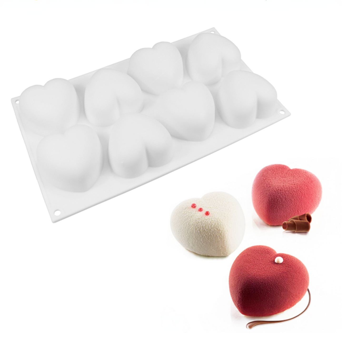 Love Heart Silicone Soap Mold  - Candle Making Supplies Kit review and price