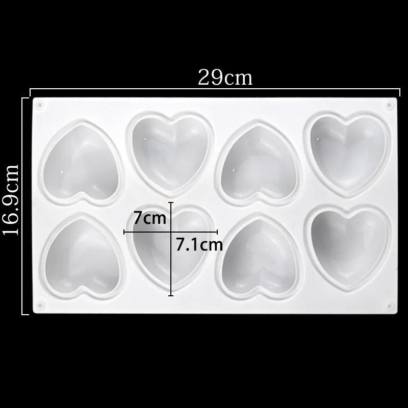 Love Heart Silicone Soap Mold  - Candle Making Supplies Kit review and price