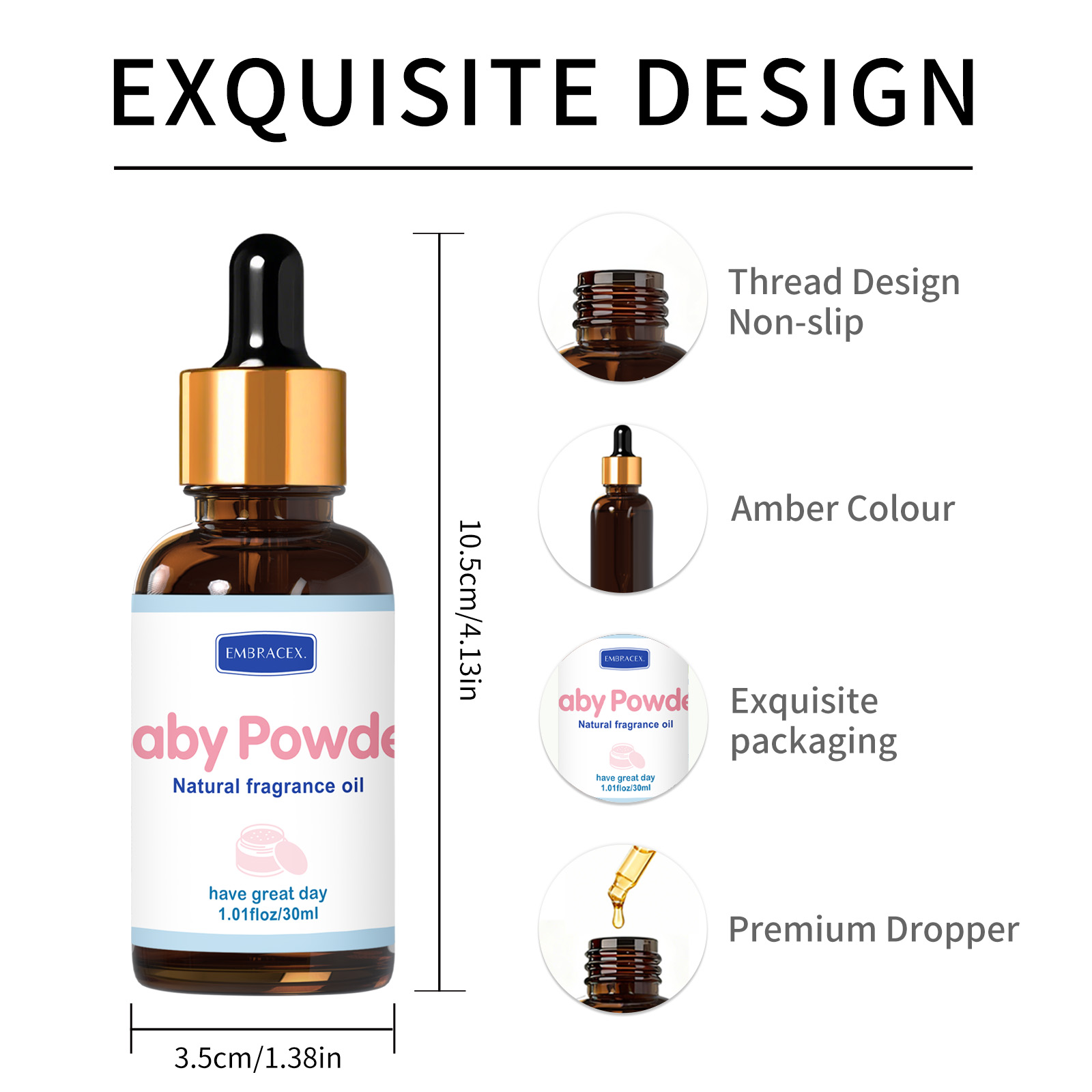 30ml Baby Powder Essential Oil - Candle Supplies Fragrance Oil review and price