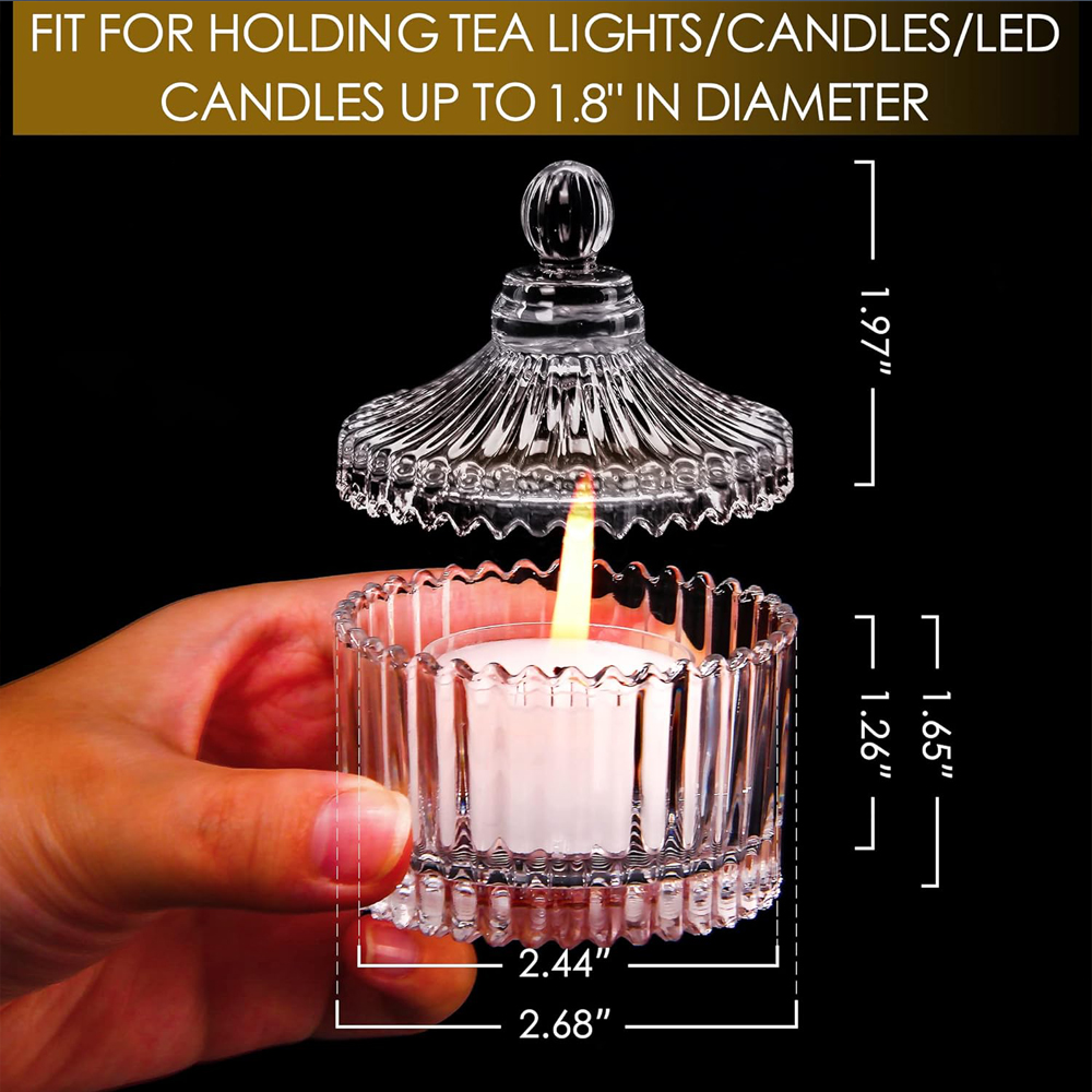 Votive Candle Holders with Lid - Candle Zero review and price