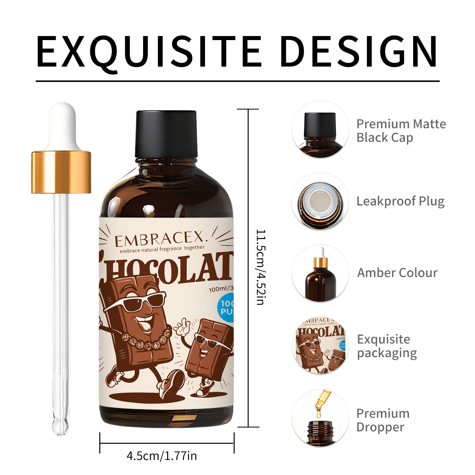 100ml Chocolate Essential Oil  - Candle Supplies Fragrance Oil review and price