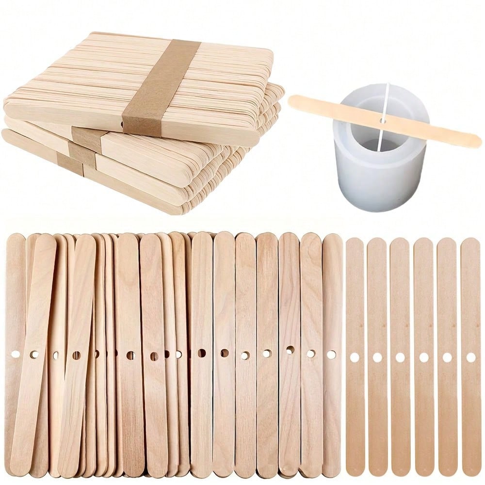 5/10/20/30/50pcs Wooden Candle - Candle Supplies In Bulk review and price