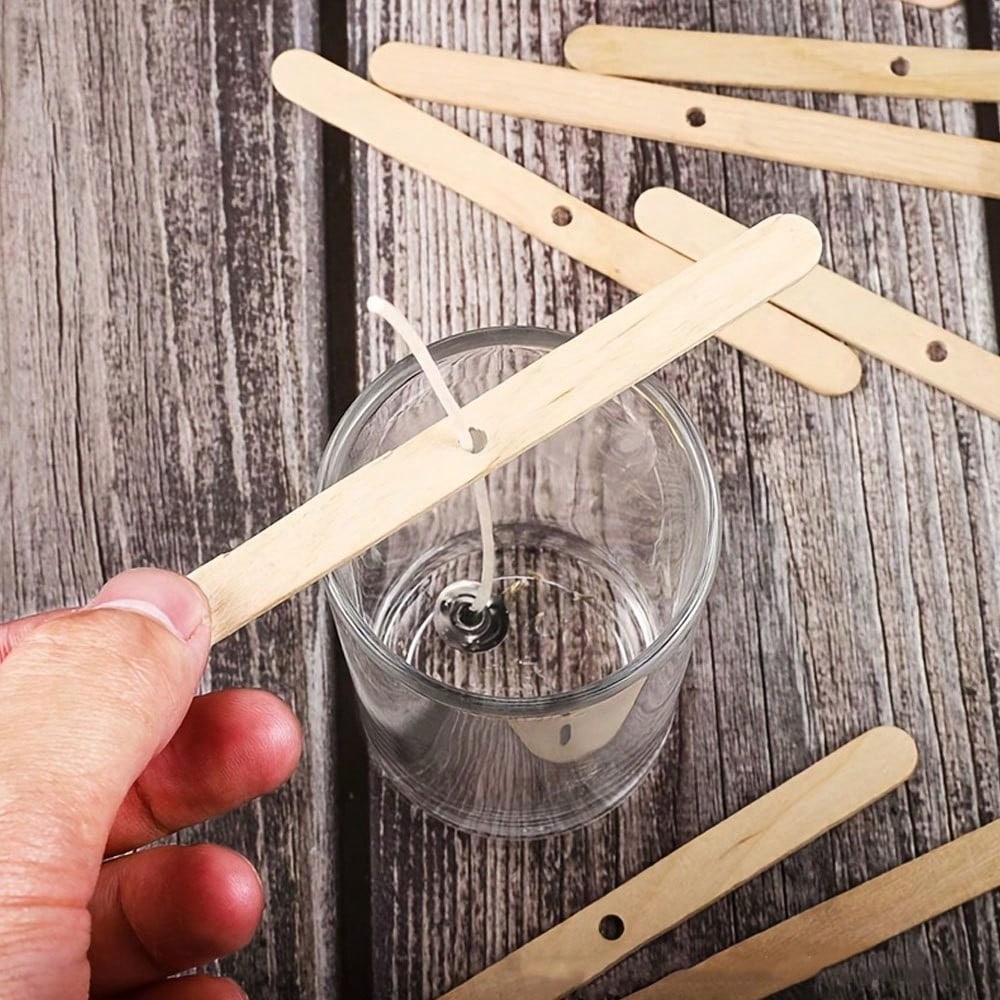 5/10/20/30/50pcs Wooden Candle - Candle Supplies In Bulk review and price
