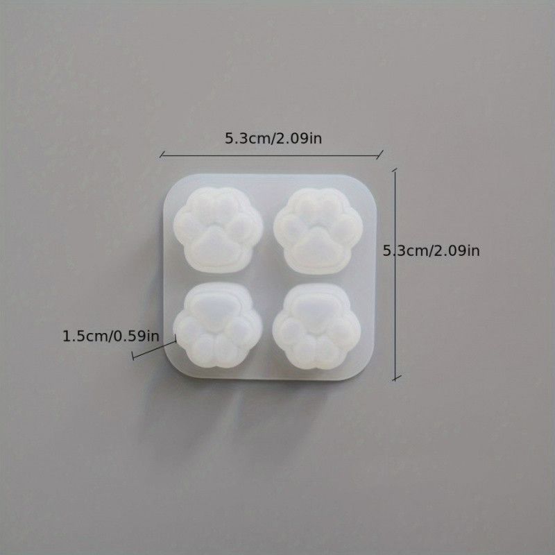 1Cat Paw Pattern Silicone Mold - Candle Making Supplies Kit review and price